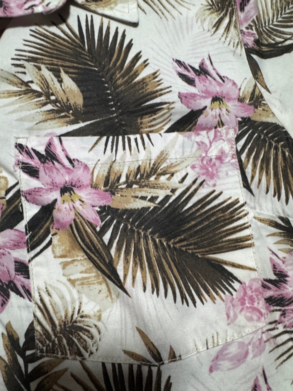 Kut from the Kloth Floral Button-Up Shirt Dress - Pink & Tan - Picture 7 of 9